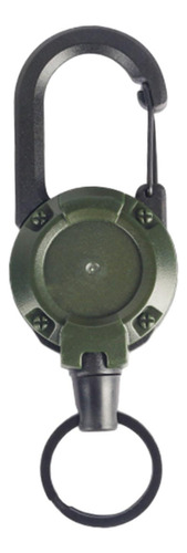 3 Llavero Retráctil, Soporte Para Carretes De Verde Oscuro