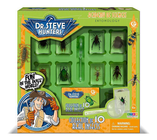 Dr. Steve Hunters  Colección Bugs World   Insectos Rea...