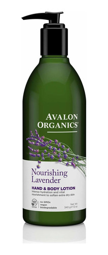 Avalon Organics Para Manos Y Cuerpo Loción, Aloe Sin Perfu.