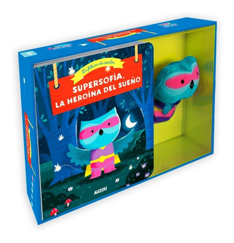 Libro Infantil Supersofia Heronia Sueño + Juguete Titere
