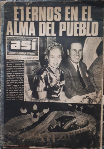 Revista Asi 942 1974 Especial Muerte De Juan Domingo Peron