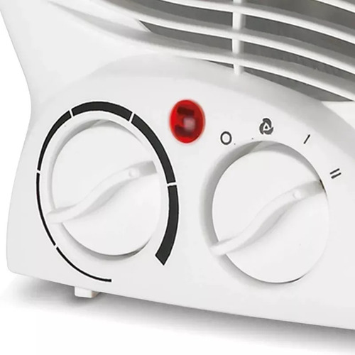 Imagen 6 de 9 de Caloventor Redondo Estufa Con Ventilador 2000 Watts Portátil