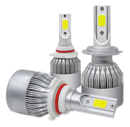 Kit Lâmpada Super Led H1 H3 H7 H4 H11 Hb4 Hb3 6500k 20000 Lm