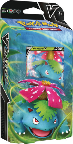 Mazo Pokémon Tcg Venusaur V Battle Deck - Original - Cartas