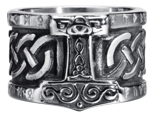 Anillo Thor Silver Stormbreaker Plateado @poppe.arg