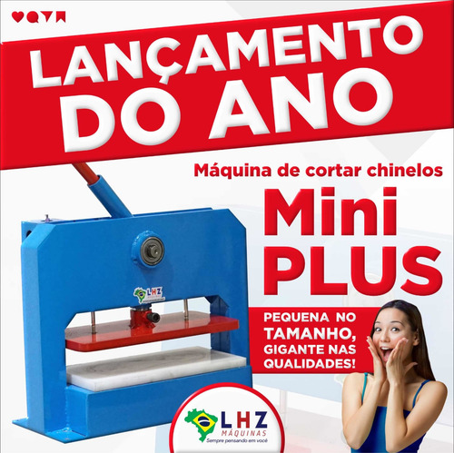 Imagem 2 de 3 de Máquina De Corta Chinelo Completa