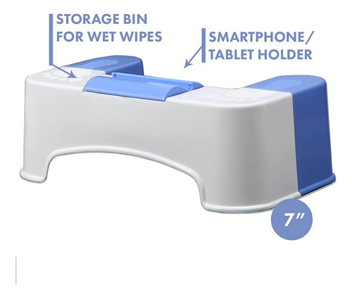 Plumb Pak Sqt1c 7 Cubo De Almacenamiento De Taburetes De Ba