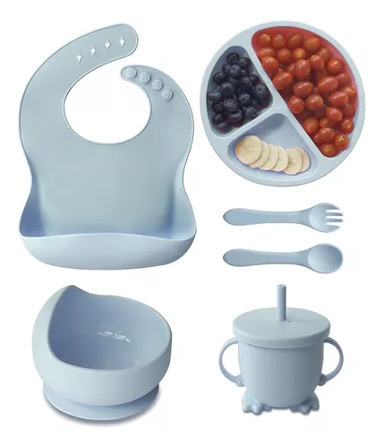 Plato Antideslizante para Bebe Zanahoria+Babero - Promart