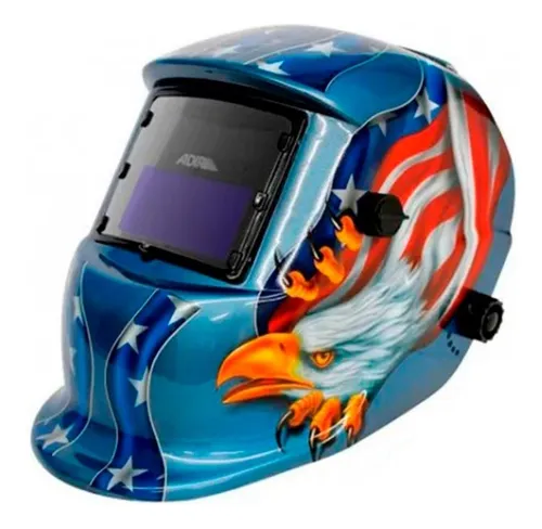 comprar Careta Electrónica Soldar Automática Águila Adir 6710 Color Azul