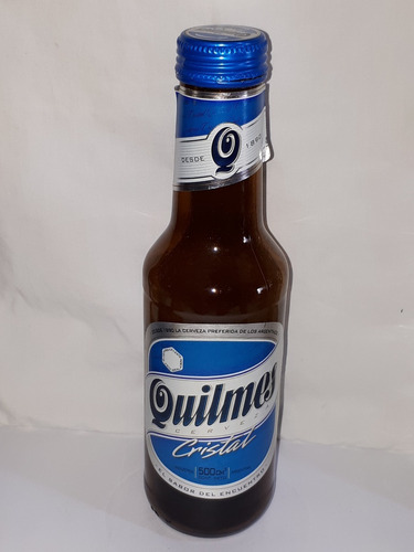 Deco - Botella De Cerveza Quilmes Cristal 500ml ´11 Vacia
