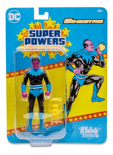 Figura Sinestro -dc Superfriends Super Powers Mcfarlane