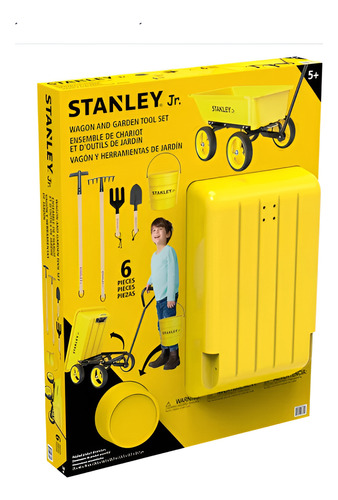 Stanley Jr. Juego De Herramientas De Jardín Wagon - 3+ /6pc.