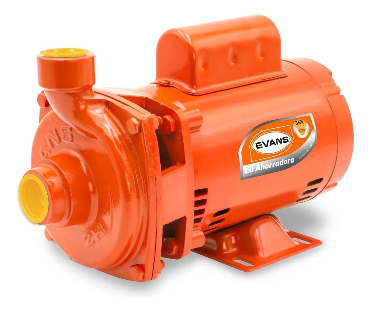 Bomba Centrifuga Evans 3/4 Hp Para Bombeo De Agua Limpia Color Naranja Fase eléctrica Monofásica Frecuencia 60 Hz