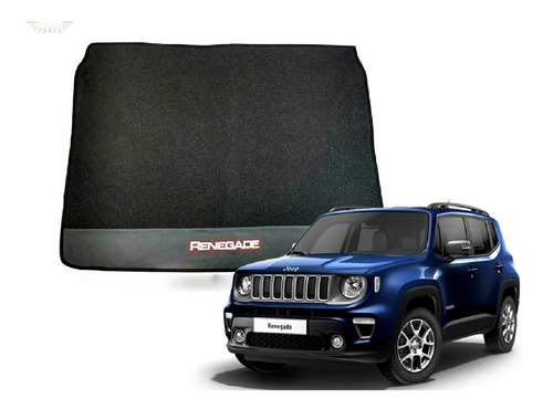 Tapete Jeep Renegade 2015 A 2021 Porta Malas Borracha Preto 