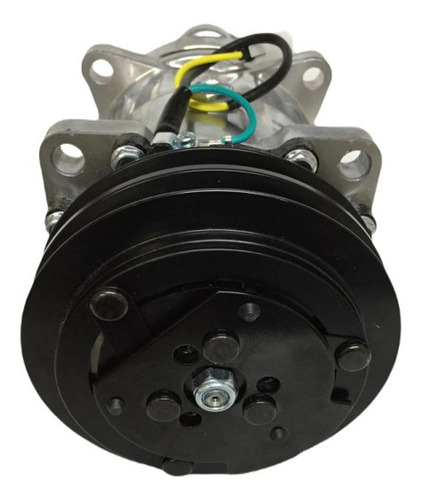 Compressor 7h15 Máquina Volvo 8 Orelhas 2a 132mm 24v