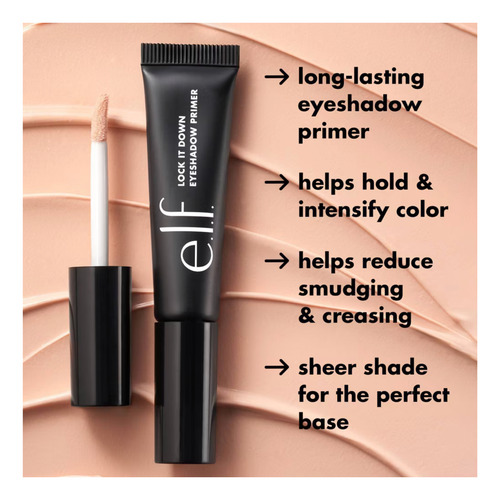 E.l.f Lock It Down Base Para Maquillaje De Sombras 0.23fl Oz TranslĂșcido