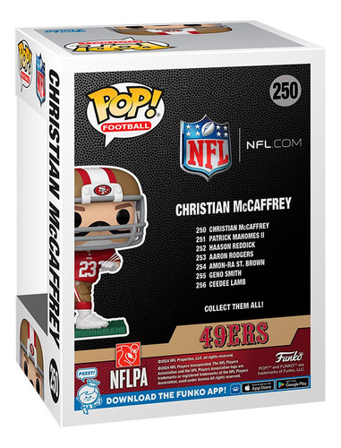 Funko Pop Nfl: 49ers - Christian Mccaffrey