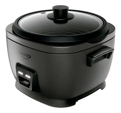 Panela De Arroz Elétrica Dako 700w Com 4 L 10 Xícaras Cinza Cor Cinza-escuro Frequência 60 Hz 220v