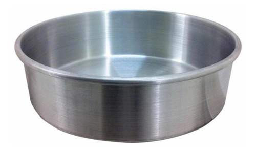 Molde De Aluminio Para Hornear Pan, Pastel. 18 Cm 3pzas