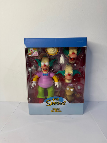 The Simpsons Krusty The Clown Super7 (Usado)