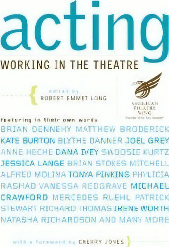 Acting, De Robert Emmet Long. Editorial Bloomsbury Publishing Plc, Tapa Blanda En Inglés