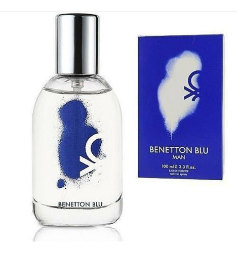 Perfume Benetton Blu O Blue Original 100ml Caballero 
