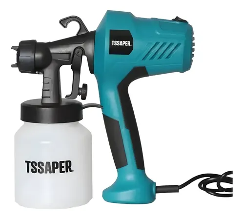 Tssaper Pistola De Pintura Pulverizadora Tinta C/ Bico De Metal 450w