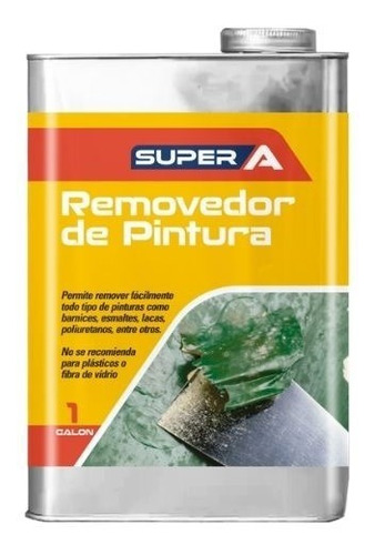 Imagen 1 de 1 de Removedor De Pintura Super A Galon