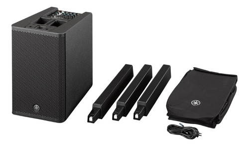 Sistema De Pa Vertical Array Yamaha Preto Stagepas 1k Mk2