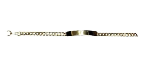 Pulso Esclava Pulsera Tejido Barbada 12cm Oro 10k Bebe Niñ@s