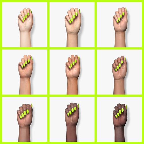 Esmalte De Uñas En Gel Permanente Neon Tono Verde Lima 15 M