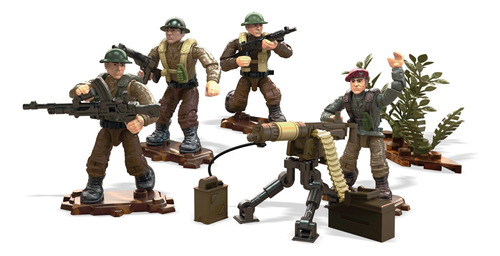 Mega Construx Call Of Duty British Troop Pack - Juego De Co.