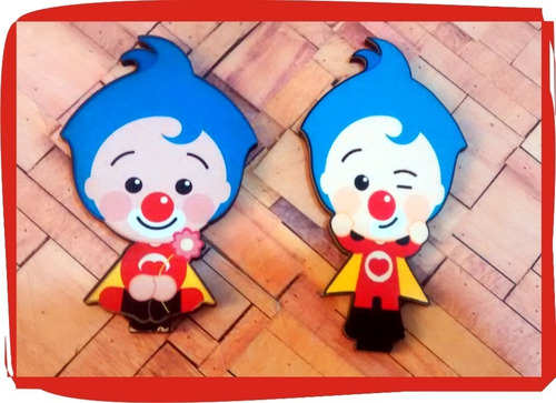 10 Centros De Mesa Plim Plim 2 Modelos A Elección Rojo