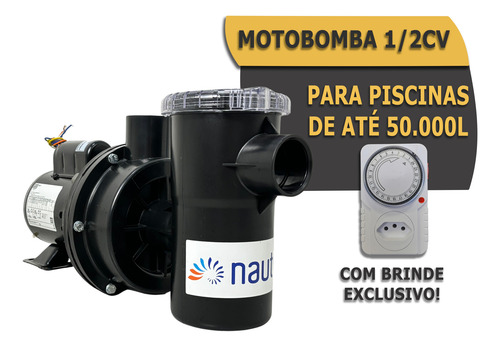 Motobomba Monofasica Nautilus Nbfc 2 De 1/2cv