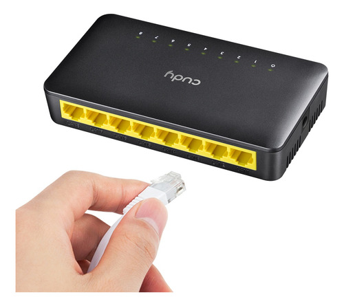 Switch 8 Puertos 10/100 Mbps Cudy Fs108d