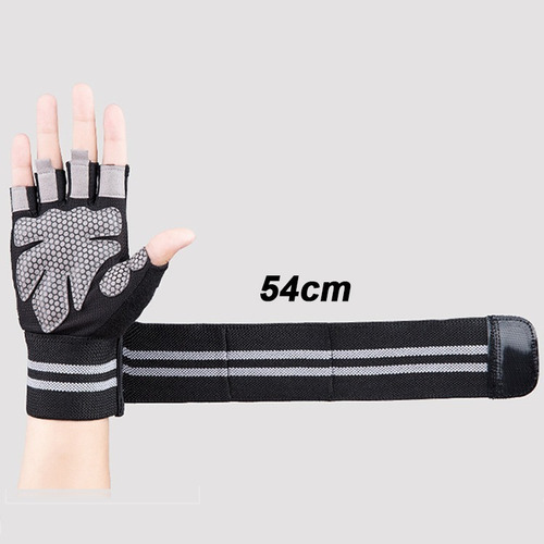 Imagen 5 de 5 de Guantes Deportivos Con Muñequera Gym Crossfit
