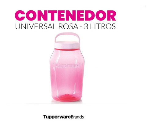 Hermetico Contendedor Universal 3lt Tupperware® Libre De Bpa