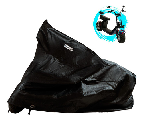 Capa Para Cobrir Moto Forração Feltro Scooter Elétrica Gloov