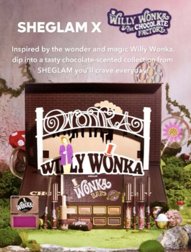 Box Kit De Maquiagem Willy Wonka - Sheglam