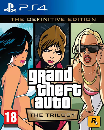 Grand Theft Auto: The Trilogy Definitive Edition Ps4 Físico