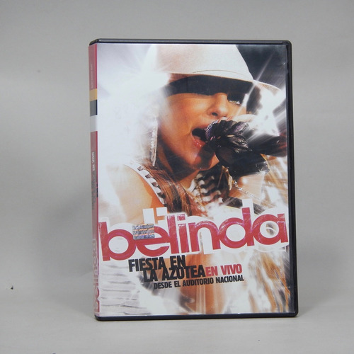 Dvd Belinda Fiesta En La Azotea Vivo Auditorio Nacional Ll3