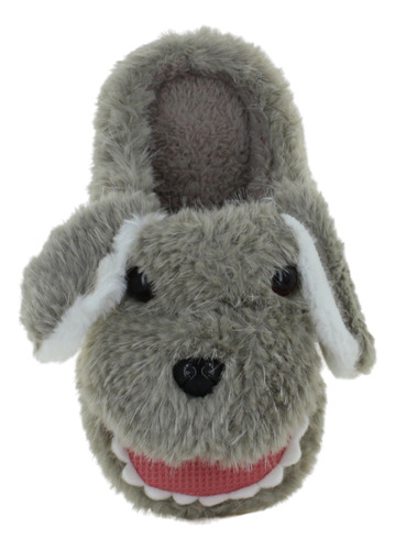 Via Urbana Pantufla Perro Dientes Frio Invierno Mujer 87394