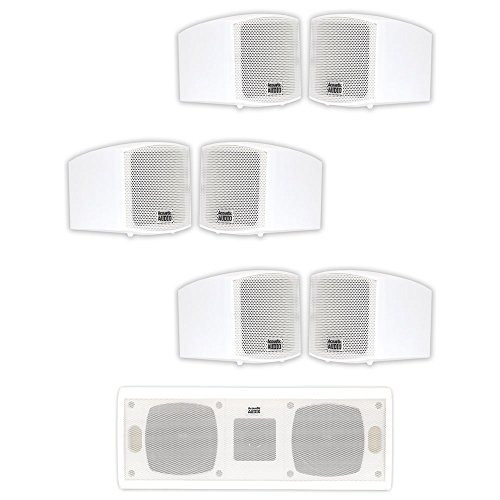Acoustic Audio Aa321w And Aa40cw Indoor Speakers Home