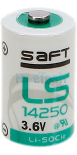 Marca Saft Ls14250 3.6V bateria de litio 1/2AA