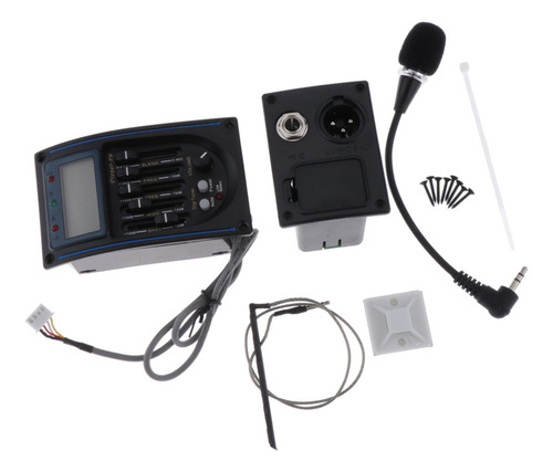 1 Preamplificador De Pastilla De Guitarra Eq Eq De 5 Bandas