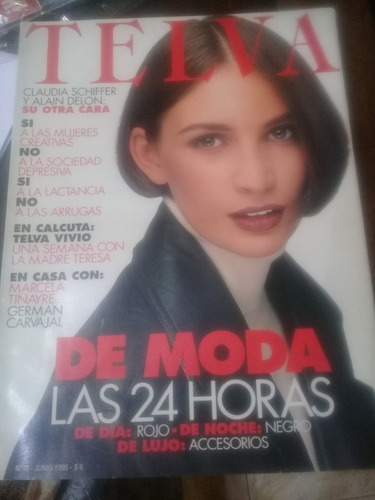 Revista * Telva** Nº 10  Junio  De 1995 De Moda Las 24 Horas