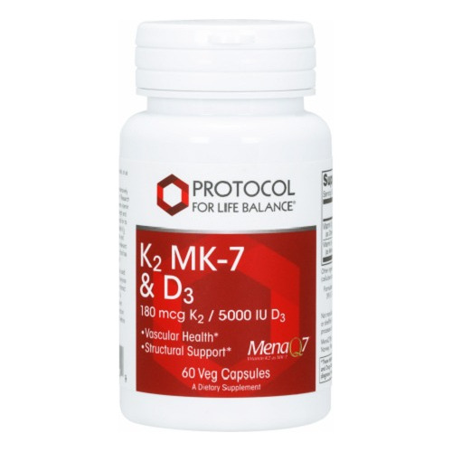 Protocol | K2 Mk-7 & D3 | 60 Veg Capsules