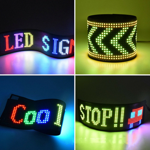 Letrero Led Flexible Programable Para Tienda Y Hotel