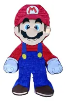 Comprar Piñata Mario Bros Para Cumpleaños - Arcoirispapel Azul Mario Bros Mario Bros Grande