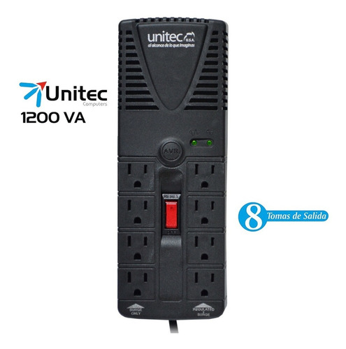U-1200 Regulador De Voltaje Unitec